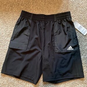 Adidas shorts; Black, Size 18/20, NWT